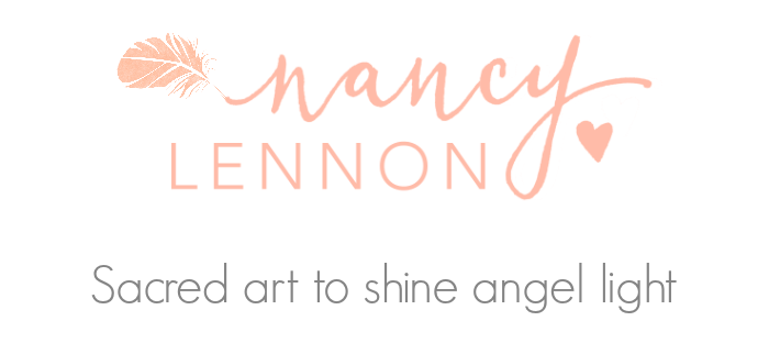 Nancy Lennon Sacred Art - to shine angel light and inspiration